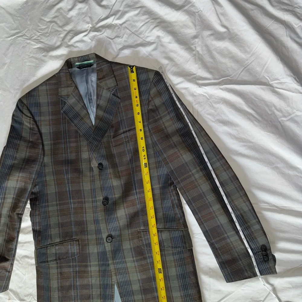 Banana Republic Plaid Sport Coat 36R - Picture 4 of 12